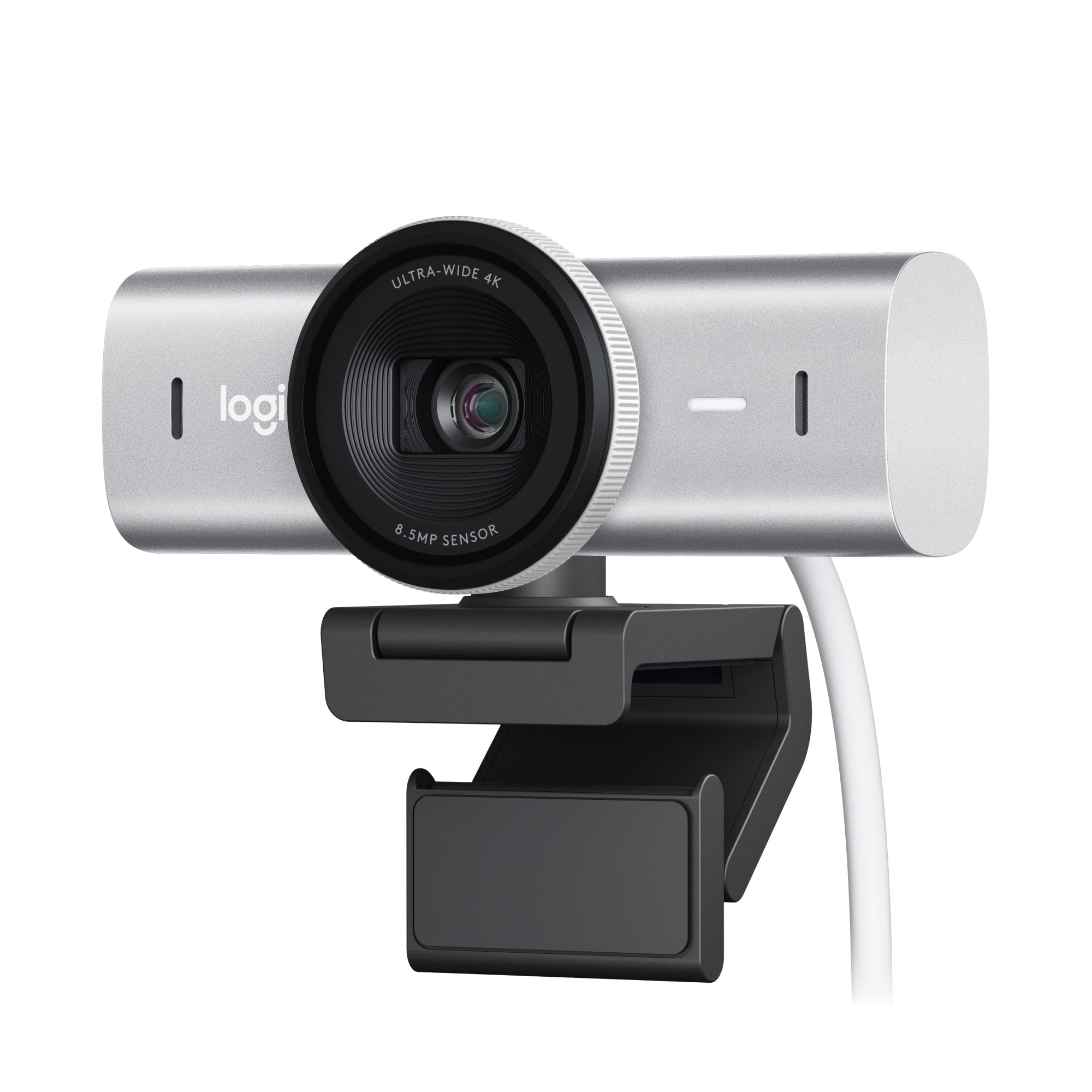 Webcam Logitech Mx Brio 4K Ultra Hd Pale Grey 960 001554 — Logitech au Maroc | Connecto.ma